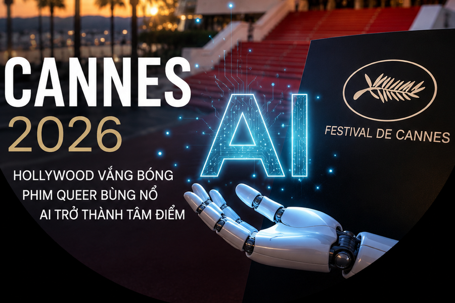 Dấu ấn Cannes 2026: Hollywood vắng bóng, phim queer bùng nổ, AI gây tranh cãi