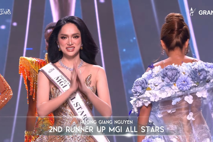 Hương Giang giành Á hậu 2 tại MGI All Stars 2026