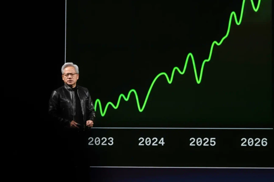 CEO Nvidia là tâm điểm ở Đài Loan, cổ phiếu AI Hàn Quốc bùng nổ