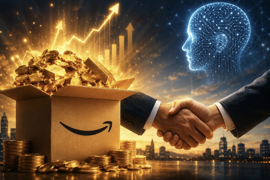 Amazon thắng lớn nhờ khoản đầu tư để đời vào Anthropic
