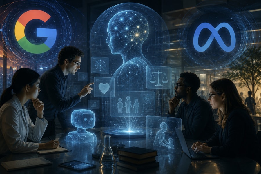 Google, Anthropic, Meta nghiên cứu ý thức và phúc lợi của AI