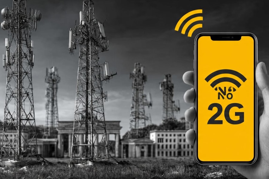 Vì sao nước Đức đến giờ mới chuẩn bị khai tử mạng 2G?