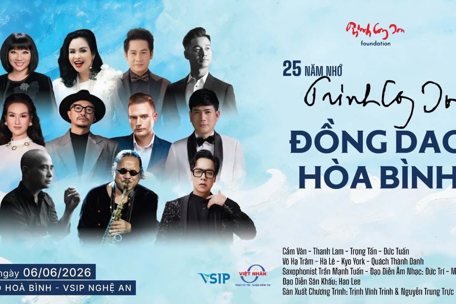 Trọng Tấn, Quách Thành Danh, Võ Hạ Trâm hát nhạc Trịnh ở Nghệ An