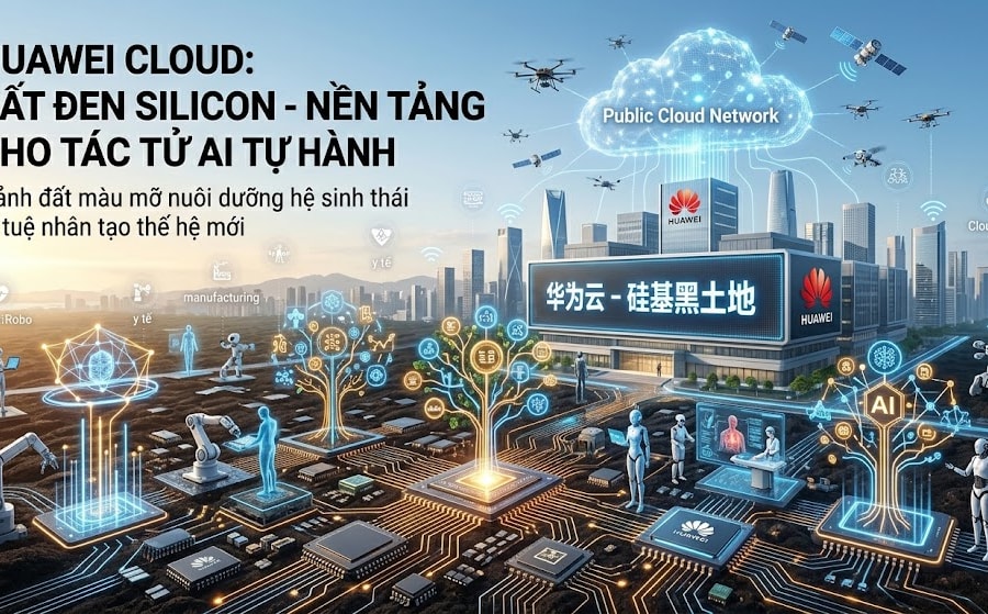 Huawei Cloud công bố chiến lược đón đầu kỉ nguyên tác tử AI