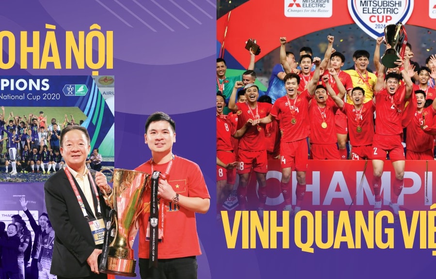 Hà Nội FC 20 năm: Giấc mơ lớn hơn những chiếc cúp và tình yêu bóng đá của bầu Hiển