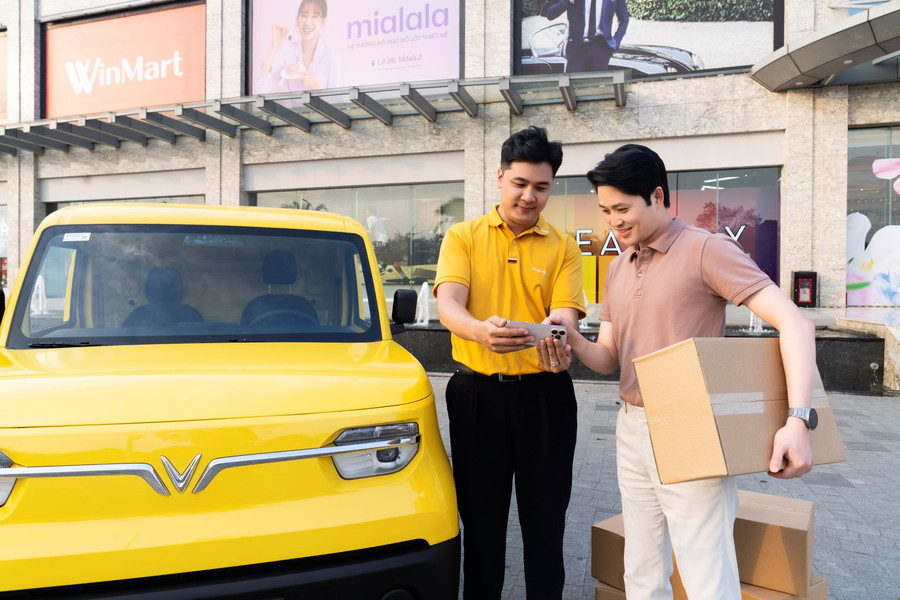 Tiểu thương chọn VinFast EC Van: Không còn đau đầu vì tiền nhiên liệu mỗi tháng