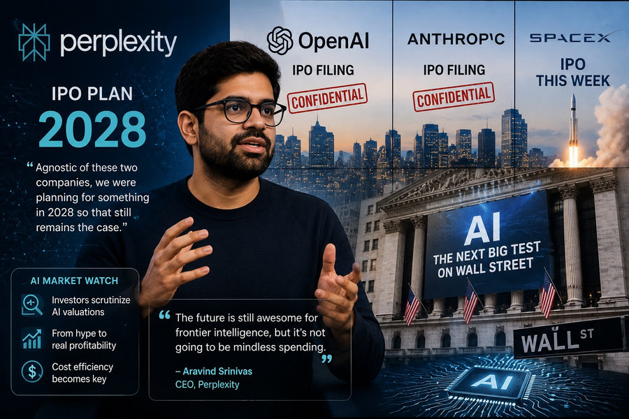 Perplexity bình tâm dù OpenAI và Anthropic sắp lên sàn chứng khoán