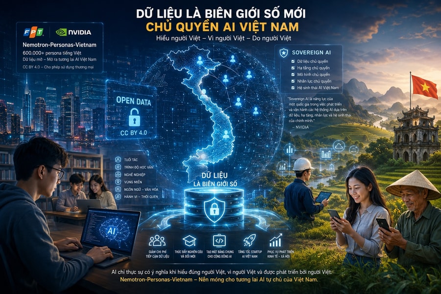 Từ Nemotron-Personas-Vietnam đến bài toán chủ quyền AI Việt Nam