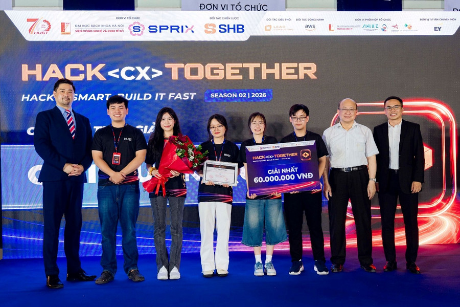 SHB tiếp sức Hack (CX) Together 2026: 36 giờ Hackathon bùng nổ sáng tạo của tài năng công nghệ trẻ