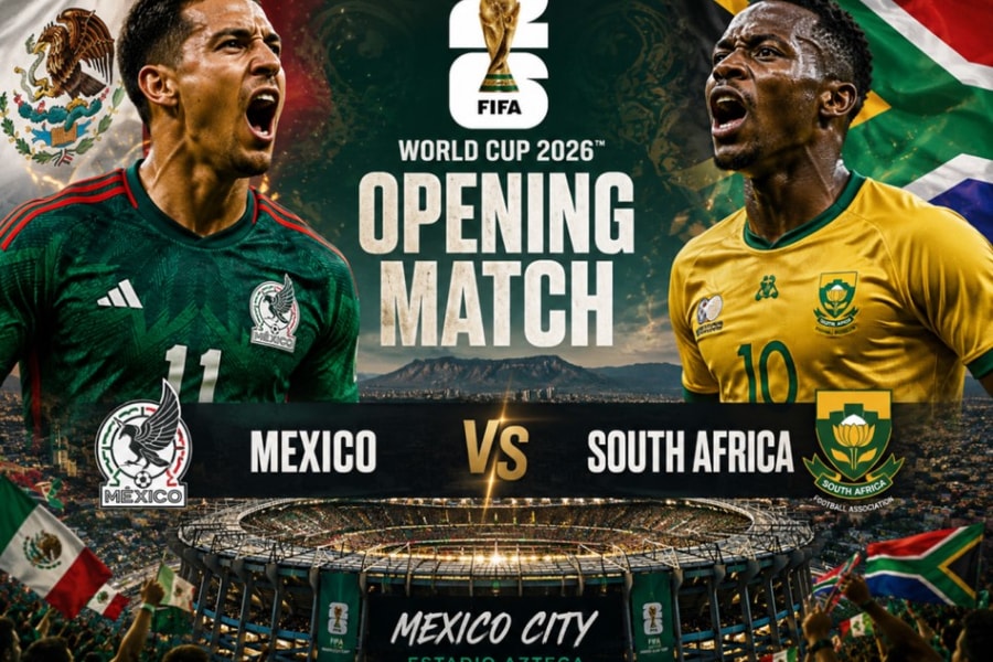 Mexico - Nam Phi: Trận khai mạc của áp lực và lời nguyền