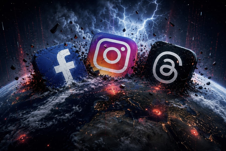 Facebook, Instagram, Threads sập toàn cầu: Không phải lần đầu