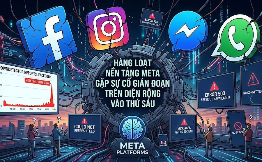 Meta lên tiếng về việc các nền tảng Facebook gặp sự cố