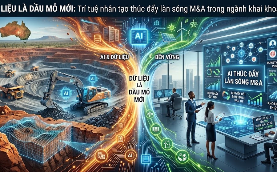 Dữ liệu trở thành ‘mỏ vàng’ mới của ngành khai khoáng trong kỷ nguyên AI