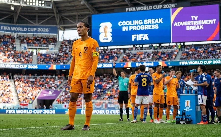 Van Dijk hoài nghi về tính khoa học của phút tiếp nước ở World Cup