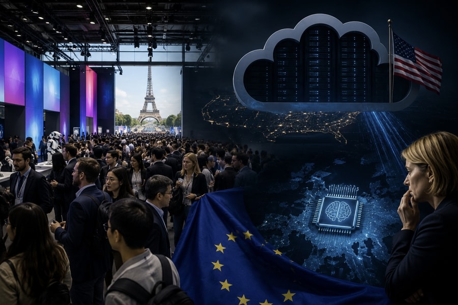 Giới công nghệ đổ về VivaTech, châu Âu lo phụ thuộc AI Mỹ