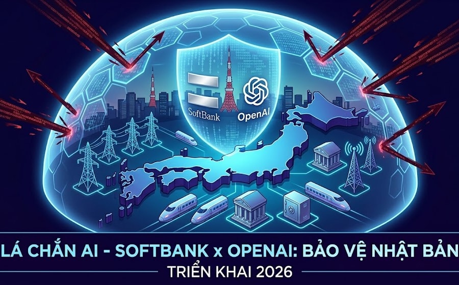 SoftBank bắt tay OpenAI lập 'lá chắn AI' bảo vệ doanh nghiệp Nhật