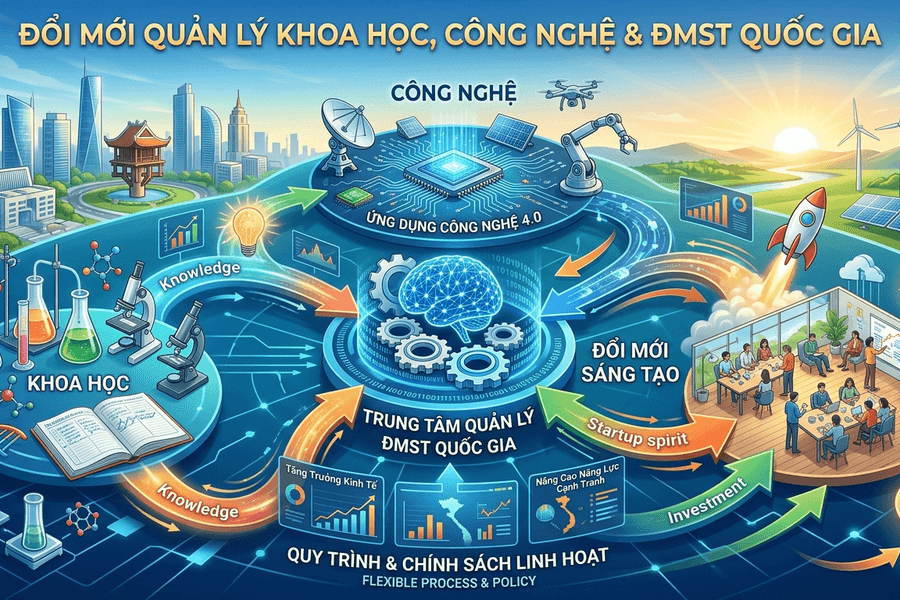 TP.HCM ban hành quy định mới về đổi quản lí khoa học, công nghệ và đổi mới sáng tạo