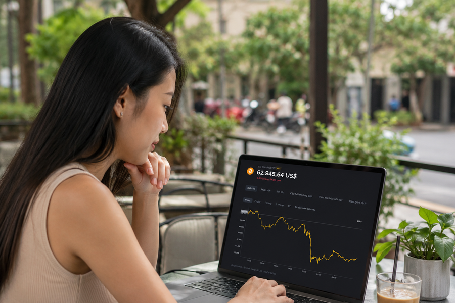 Giá Bitcoin hôm nay 19/6: 'Lạc nhịp' với cổ phiếu công nghệ, mốc 60.000 USD sắp bị thử thách?