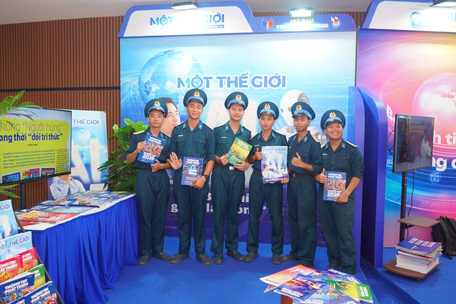 Tạp chí Một Thế giới gây ấn tượng tại Hội Báo toàn quốc với gian trưng bày đậm dấu ấn công nghệ