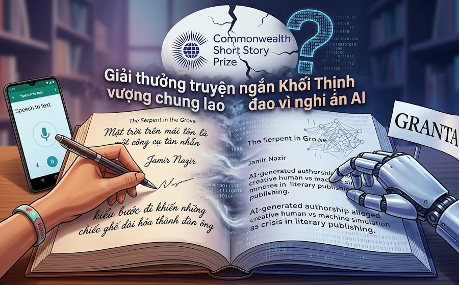 Tạp chí văn học Granta dừng xuất bản các truyện đoạt giải vì nghi án AI