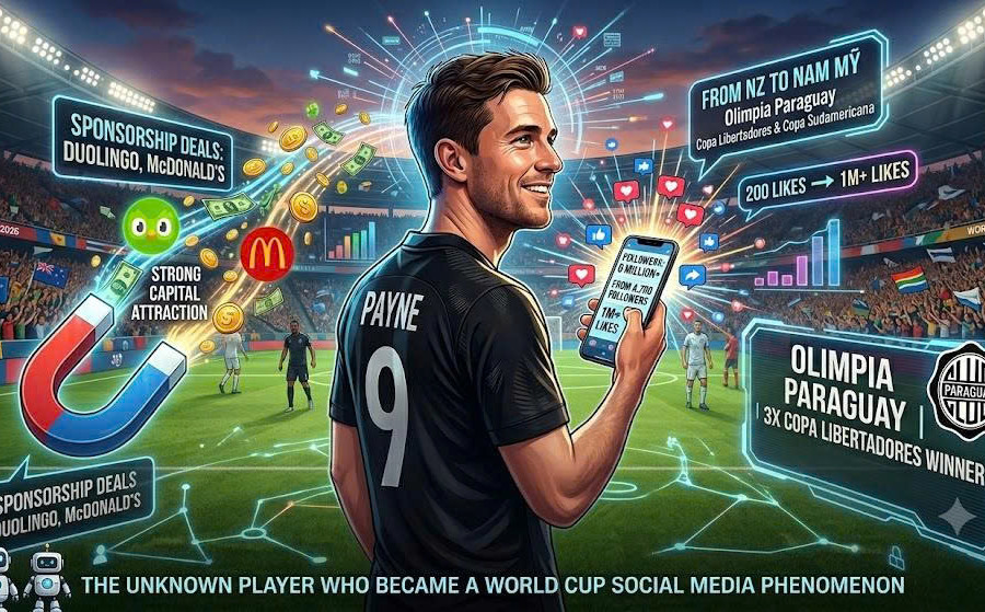 Tâm sự của cầu thủ vô danh trở thành hiện tượng mạng xã hội nhờ World Cup