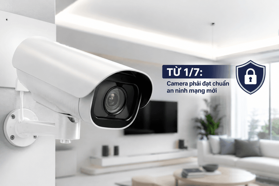 Từ 1/7, camera kết nối Internet phải đáp ứng quy chuẩn an ninh mạng mới: Người dùng cần lưu ý gì?
