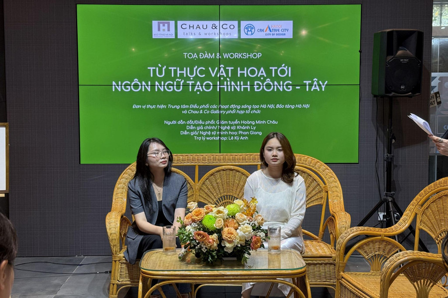 'Thực vật họa' và cảm hứng từ các họa sĩ trẻ