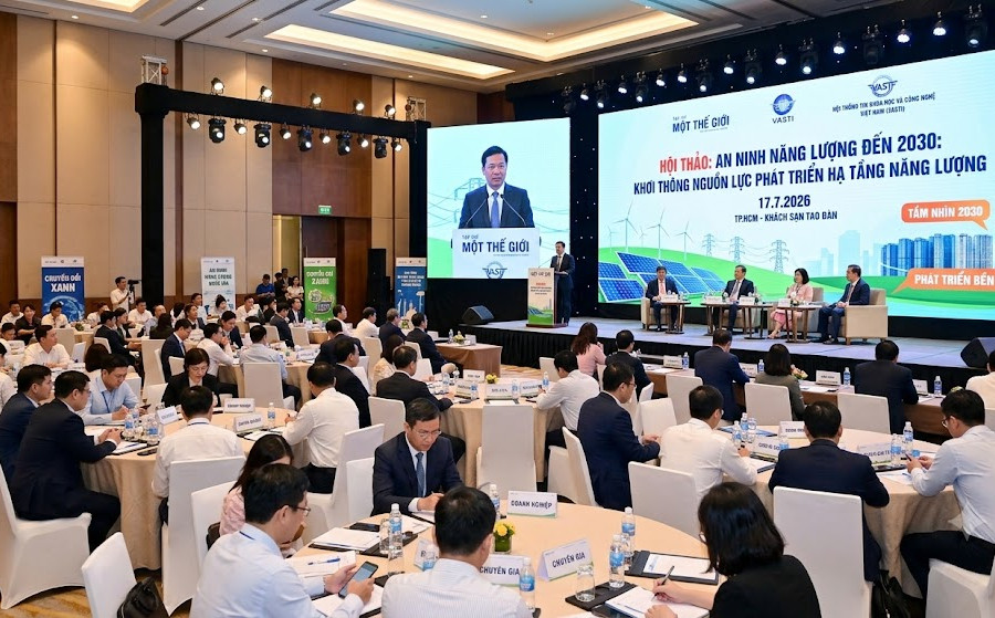 Hội thảo 'An ninh năng lượng đến 2030: Khơi thông nguồn lực phát triển hạ tầng năng lượng' sắp diễn ra tại TP.HCM