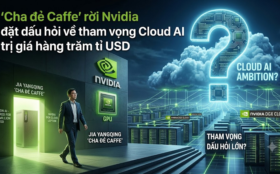 ‘Cha đẻ Caffe’ rời Nvidia đặt dấu hỏi về tham vọng Cloud AI trị giá hàng trăm tỉ USD