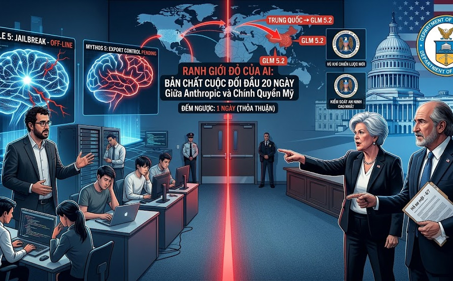 Ranh giới đỏ của AI: Bản chất cuộc đối đầu 20 ngày giữa Anthropic và chính quyền Mỹ