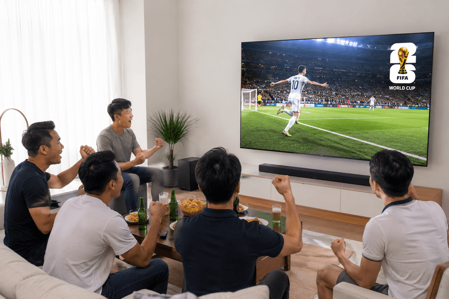 Có nên mua TV màn hình lớn giá rẻ để xem World Cup?