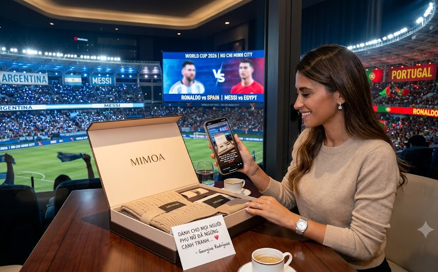Căng thẳng Cristiano Ronaldo - Messi được hai phụ nữ 'hạ nhiệt'