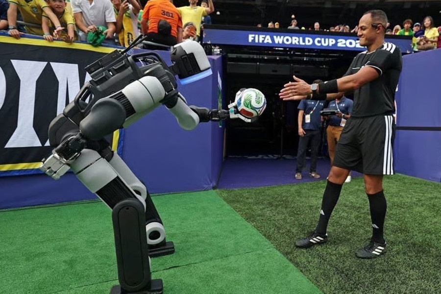Tất tần tật về robot hình người Atlas lần đầu giao bóng tại World Cup 2026