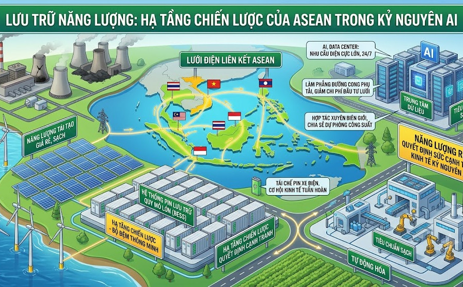 Việt Nam có thể lĩnh hội gì sau Hội thảo về lưu trữ năng lượng châu Á?