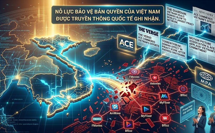 Nỗ lực bảo vệ bản quyền của Việt Nam được truyền thông quốc tế ghi nhận