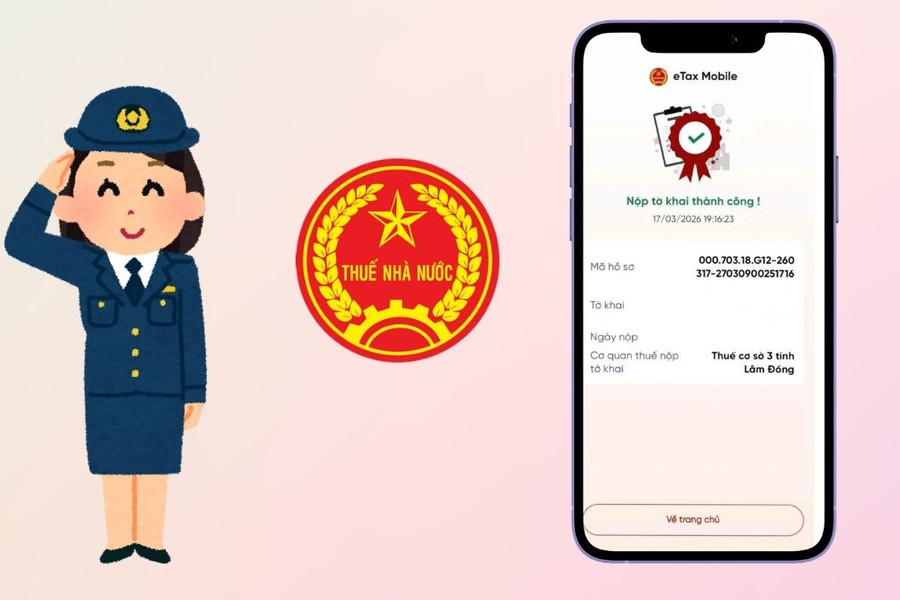 Hướng dẫn kê khai thuế quý II/2026 trên eTax Mobile: Hộ kinh doanh cần làm gì để nộp tờ khai đúng hạn?