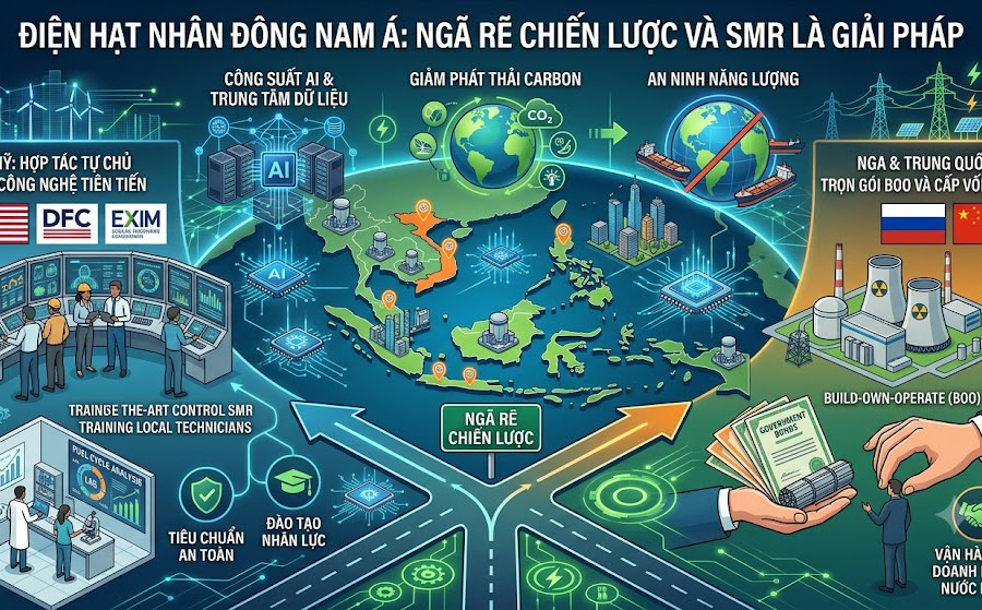 Điện hạt nhân Đông Nam Á trước ngã rẽ chiến lược và SMR là giải pháp