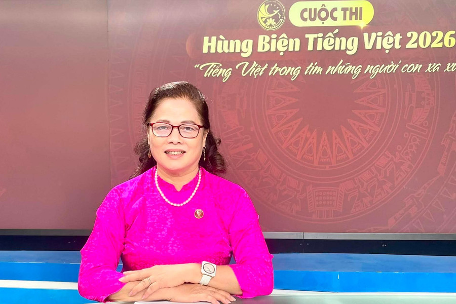 Bà Lê Thị Khánh Vân: AI 'trợ thủ' tăng vốn từ, gia đình là nơi neo giữ hồn Việt