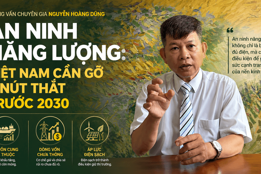 An ninh năng lượng: Việt Nam cần gỡ 3 nút thắt trước 2030
