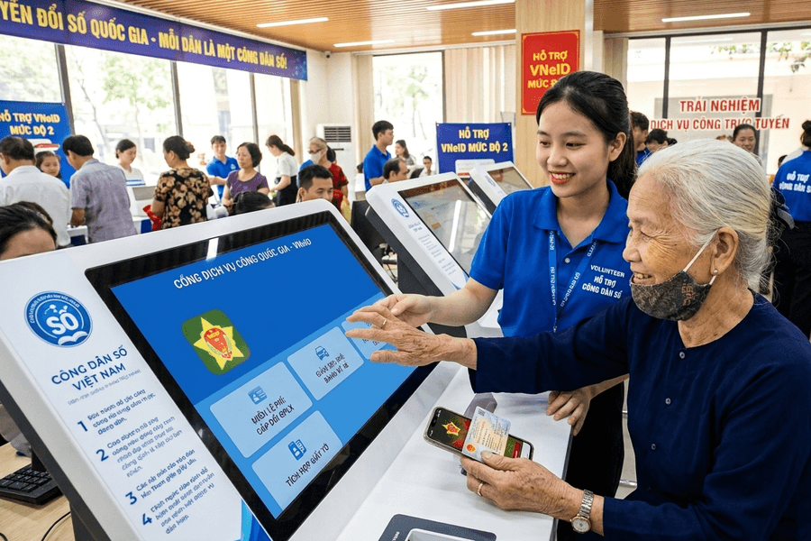 Tin vui từ tháng 8: Trở thành công dân số, người dân được miễn nhiều loại phí nào?