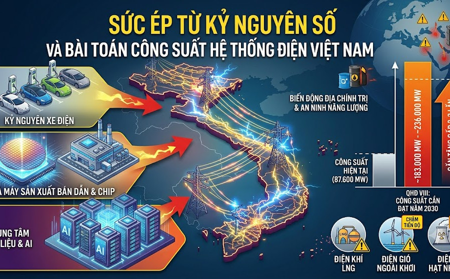Giải bài toán công suất bằng năng lượng tái tạo và hệ thống lưu trữ