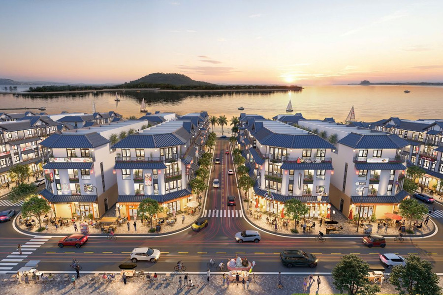 Lam Ngọc Vinhomes Pearl Bay đón dòng tiền thật từ giao thương và du lịch quốc tế