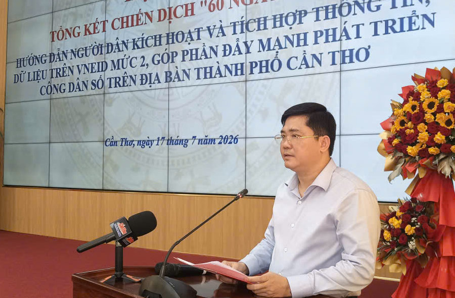 Chiến dịch 60 ngày đêm tạo nền tảng công dân số Cần Thơ