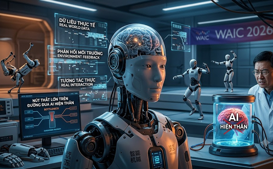 Robot Trung Quốc thiếu bộ não và dữ liệu: Nút thắt lớn trên đường đua AI hiện thân