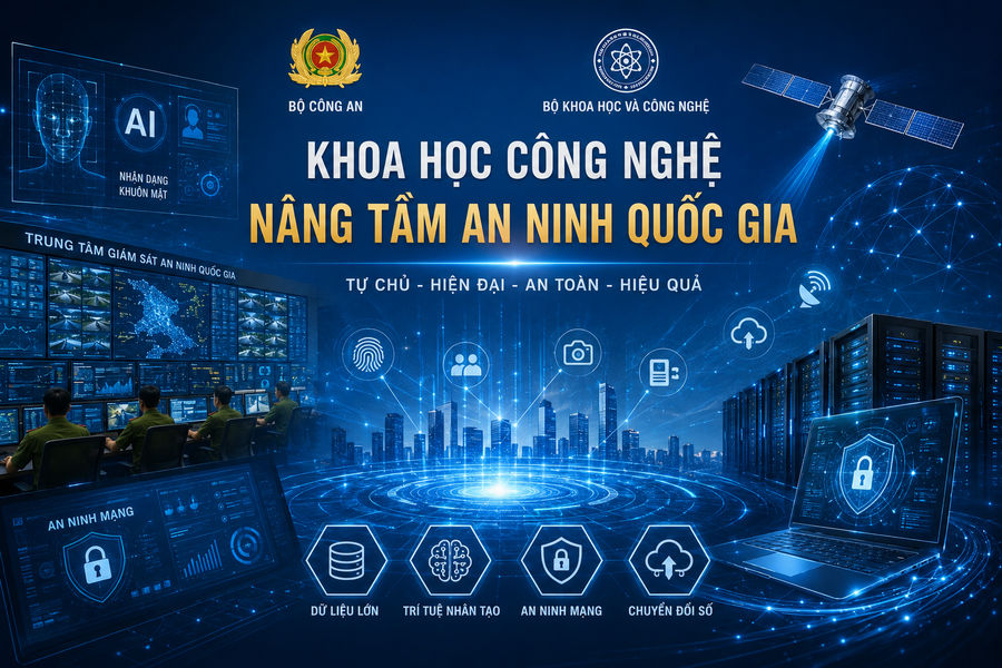 Khoa học công nghệ nâng tầm an ninh quốc gia