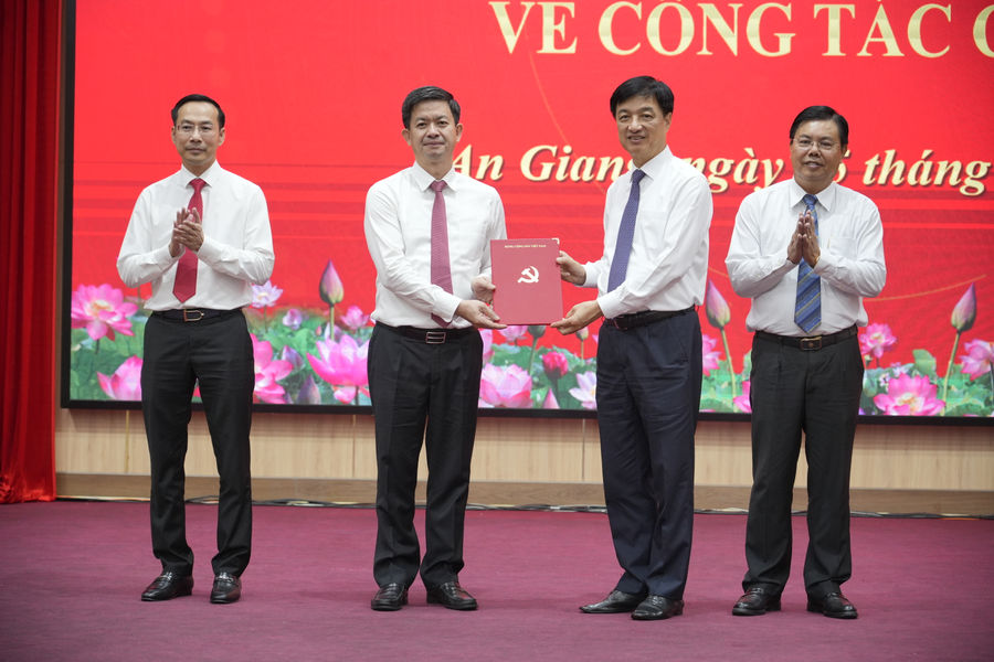Ông Lê Quang Tùng giữ chức Bí thư Tỉnh ủy An Giang