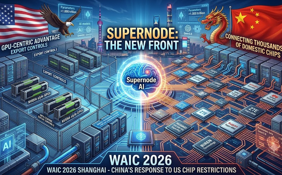 Supernode trở thành mặt trận mới trong cuộc đua công nghệ Mỹ - Trung
