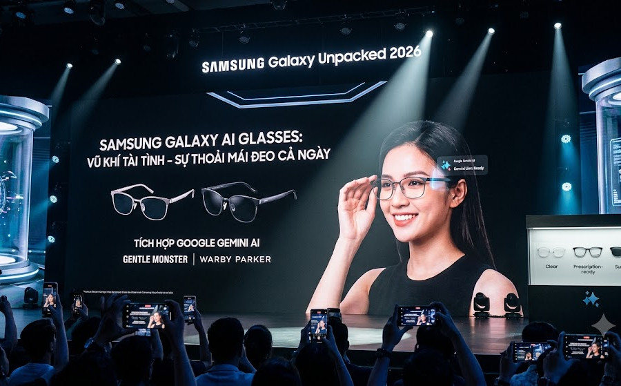 Samsung tung kính AI đầu tiên, cạnh tranh Meta bằng hướng đi không ngờ