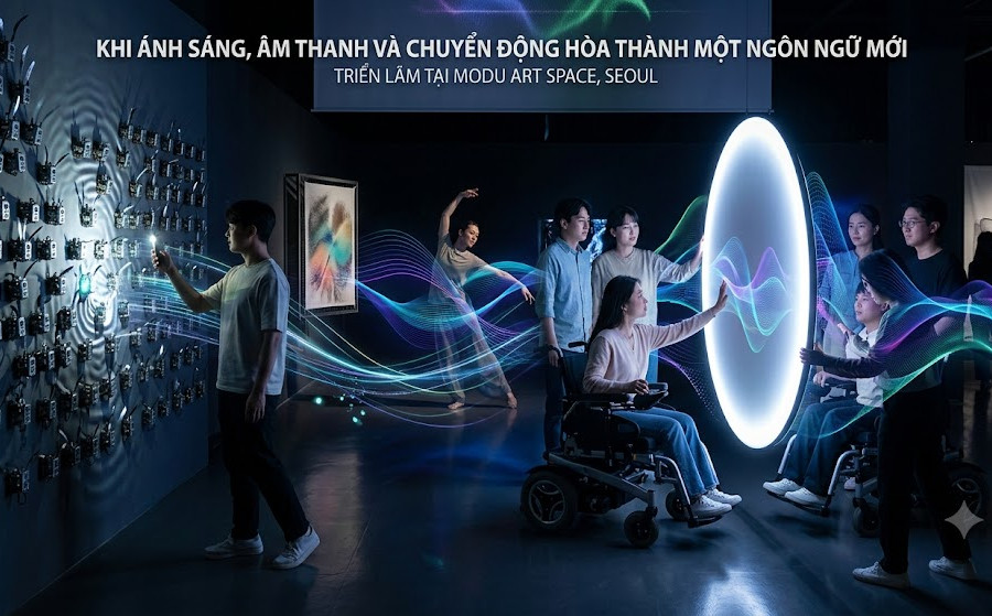 Công nghệ chắp cánh sáng tạo cho nghệ sĩ khuyết tật