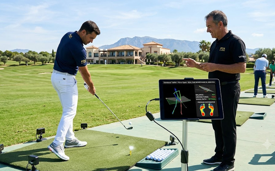 AI đang thay đổi golf chuyên nghiệp: Tây Ban Nha đưa HLV số vào sân tập